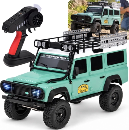 Modèle tout-terrain Land Rover Defender 110 4WD radiocommandé