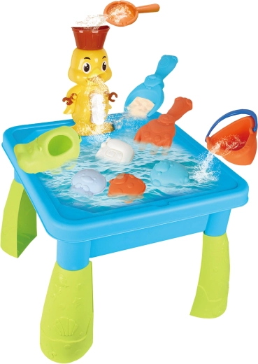 Cascade avec un joyeux canard