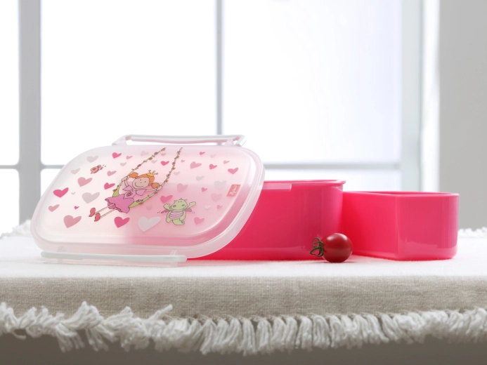 Compartiments séparés pour un goûter frais