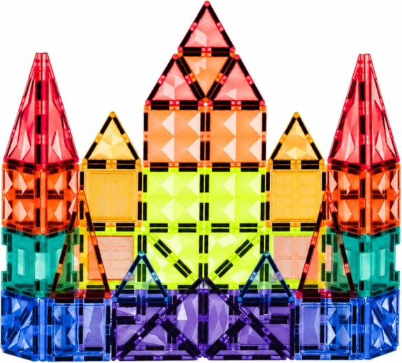 Panneaux transparents colorés pour un effet 3D