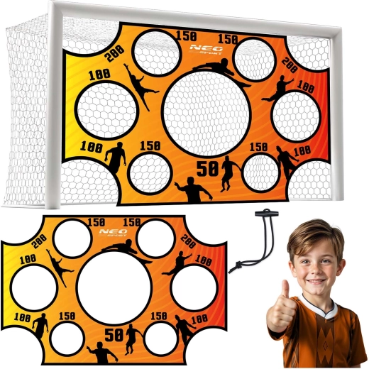 Bâche cible d’entraînement Neo-Sport pour but de football 300 × 200 cm