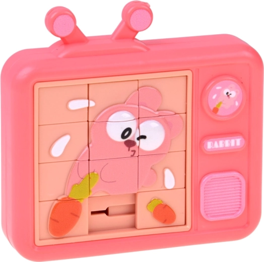 Puzzle coulissant avec lapin