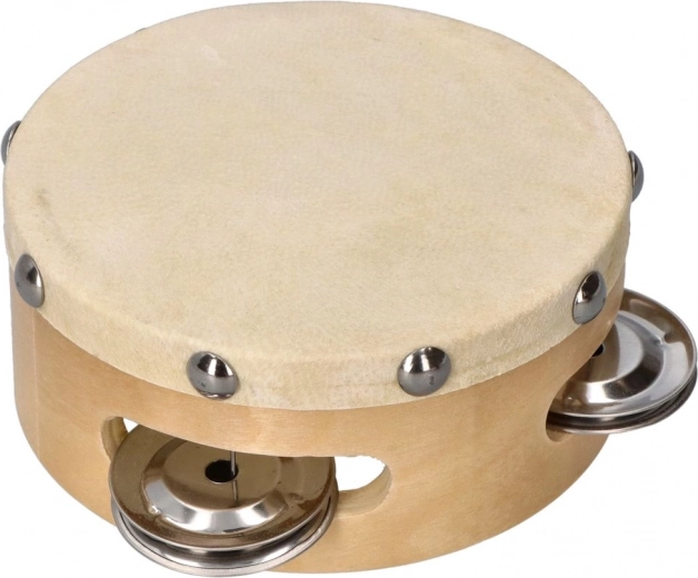 Tambourin Goki avec trois cymbales