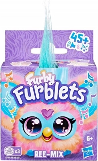 Furby Furblets Ree-Mix mini peluche interactive avec sons