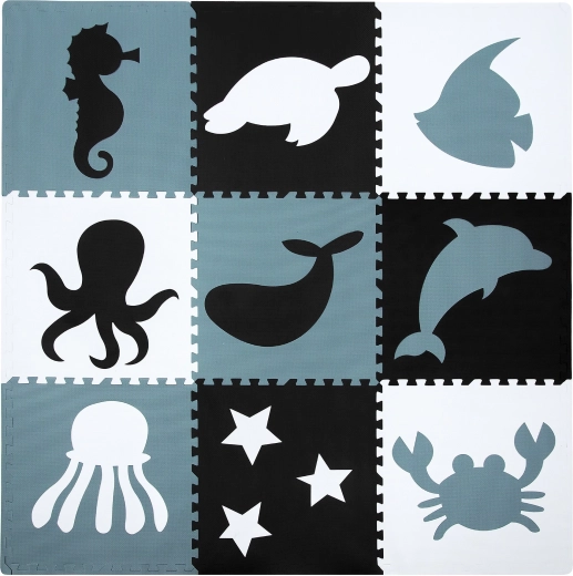 Motifs éducatifs d’animaux marins