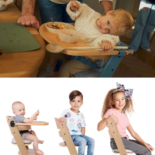 Grandit avec l’enfant : chaise 2-en-1