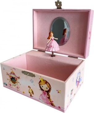 Boîte à musique avec princesse