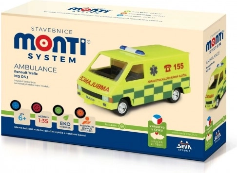 Construction Monti System Ambulance Renault Trafic modèle 1:35