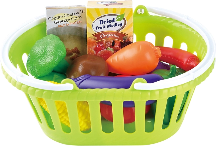 Playgo panier végétarien – ensemble de cuisine 13 pièces