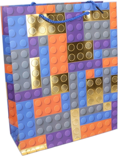 Motif ludique de blocs de construction