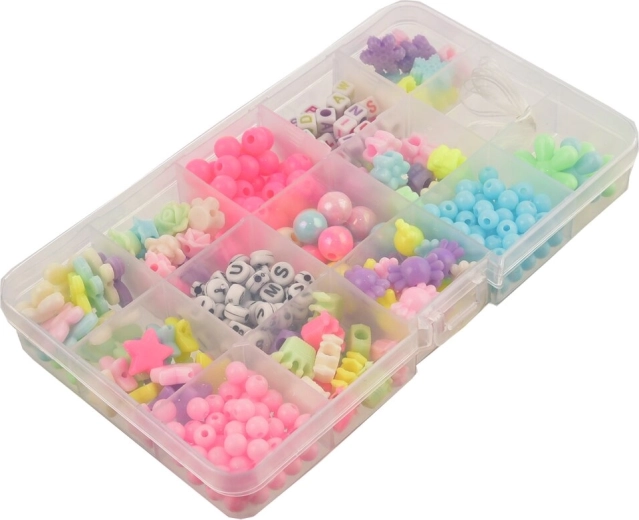 Kit créatif d’enfilage de perles pour enfants