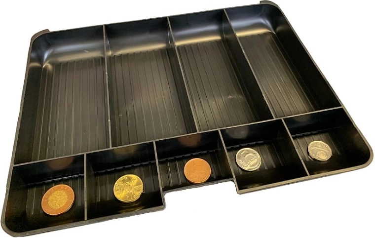Organisation claire des pièces et des billets