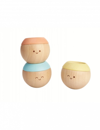 PlanToys Boules sensorielles « PlanLifestyle » lot de 3 pcs