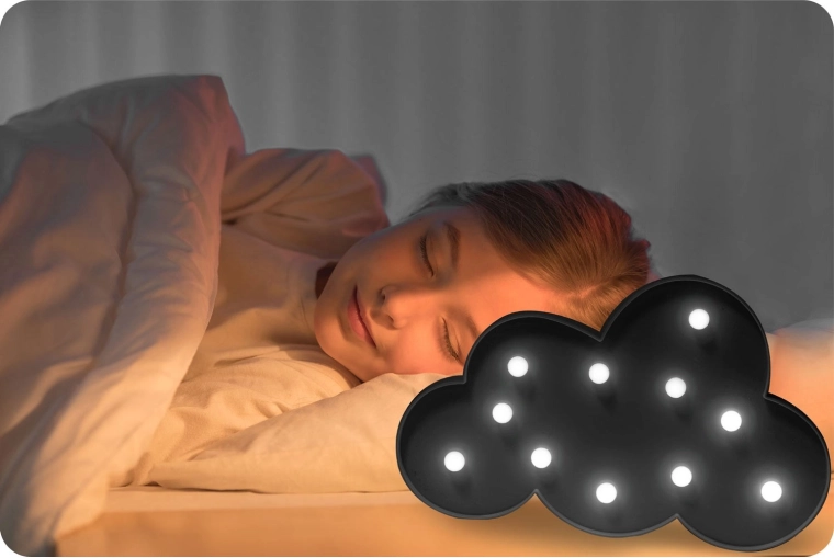 Éclairage LED doux et sûr