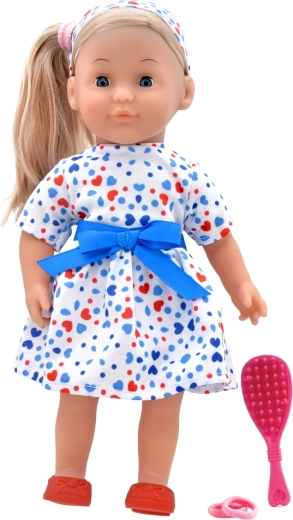 Dolls World poupée mannequin Charlotte 36 cm – tricolore blanche