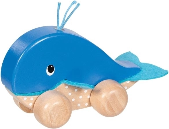Goki baleine Finnie sur roulettes