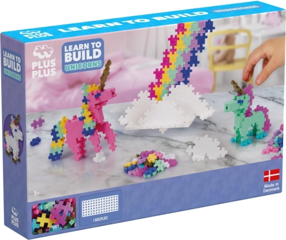 Plus-Plus Apprends à construire des Licornes