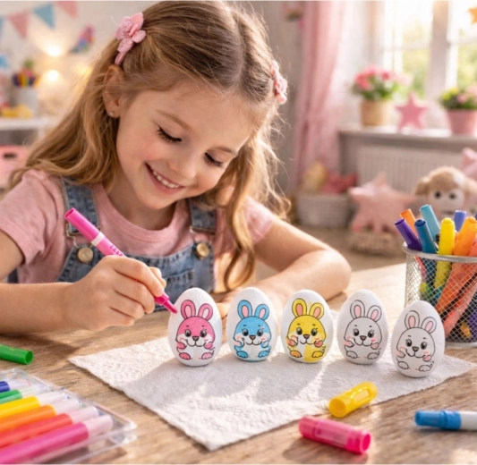 Création artistique de Pâques