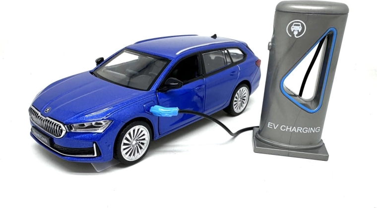 MSZ Škoda Superb Combi IV bleue - 1 pièce