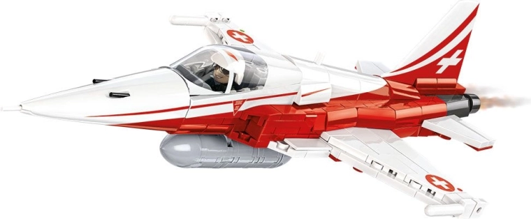 Finition fidèle aux couleurs de Patrouille Suisse
