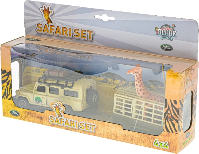 Set safari complet avec figurine de girafe
