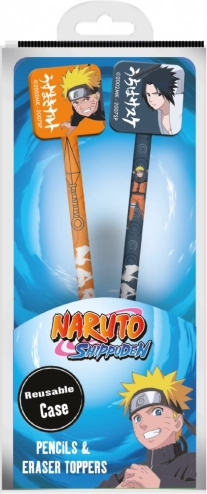 Crayons avec topper Naruto