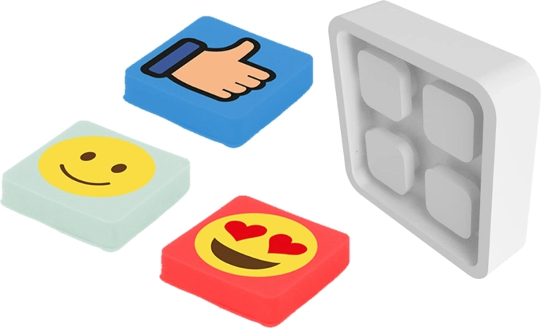 Badge réfléchissant Pixie Crew emoji