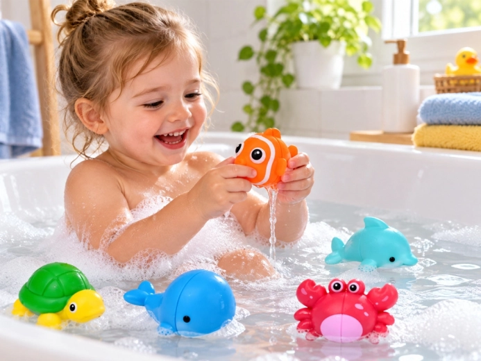  joyeux compagnons pour le bain