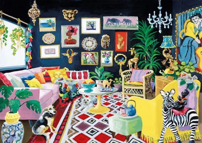 Puzzle Magnolia Souvenirs de voyage 1000 pièces