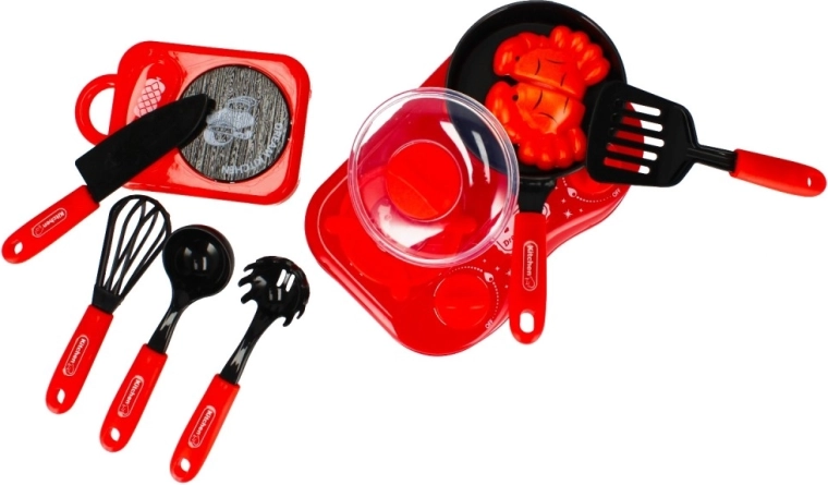 Nombreux accessoires de cuisine pour varier les scénarios de jeu