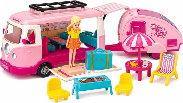 Camper ouvrant avec intérieur accessible