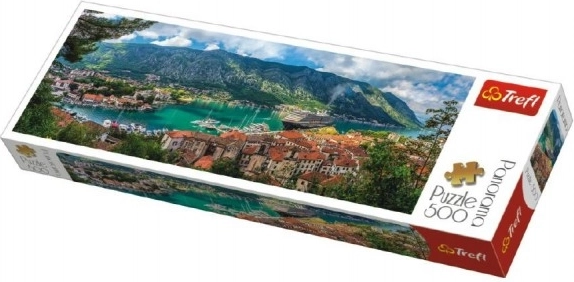 Panorama Puzzle 500 Kotor Monténégro