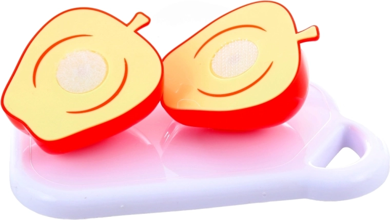 Découpe sûre avec fermeture à scratch