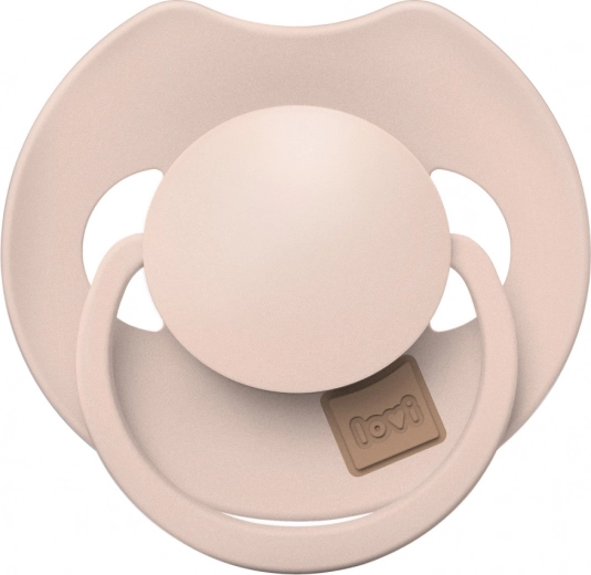 Sucette dynamique en silicone Lovi Prime 0–6 mois, nude