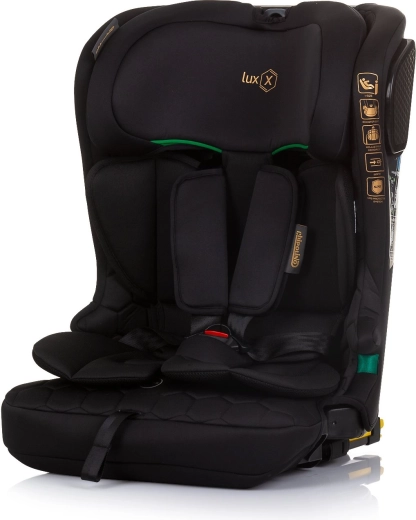 Siège auto i-Size 76–150 cm avec Isofix CHIPOLINO Lux X – Obsidian