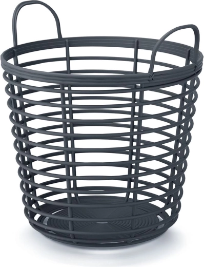 Panier Zanzi avec poignées 37,4 cm, anthracite