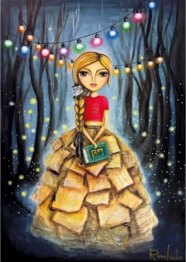 Puzzle Magnolia rat de bibliothèque 1000 pièces