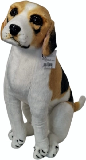 Chien beagle en peluche - 1 pièce