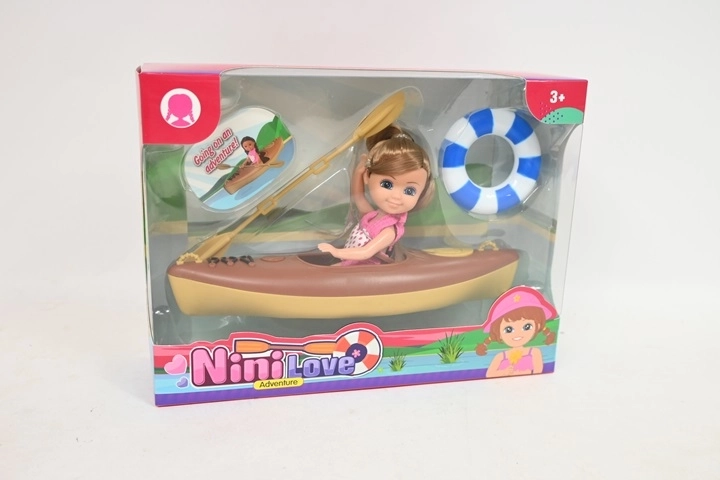 Poupée Nini Love en kayak 13 cm