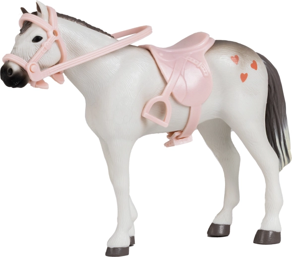 Cheval prêt pour une promenade