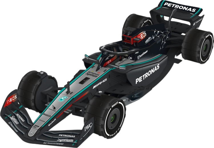Modèle détaillé d’une monoplace de F1