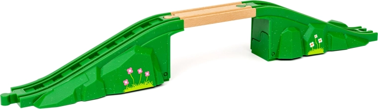Pont en arc en bois pour circuits de trains