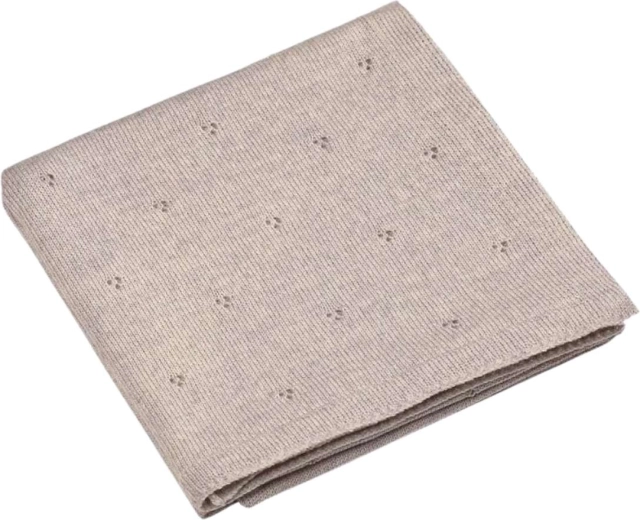 Couverture en mérinos NANNA Apollo beige