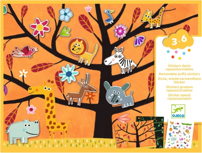 Djeco kit créatif Animaux à poursuivre