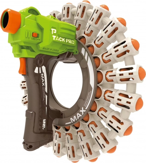 Pistolet Spiral Enforcer avec balles 34,5 cm