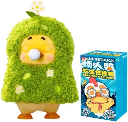 Figurine de collection Upset Duck Born This Way en blind box - 1 pièce