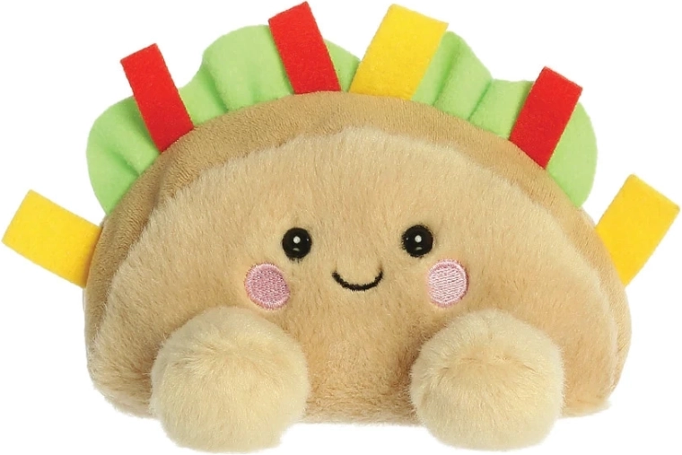 Palm Pals Fiesta Taco figurine en peluche 13 cm - 1 pièce