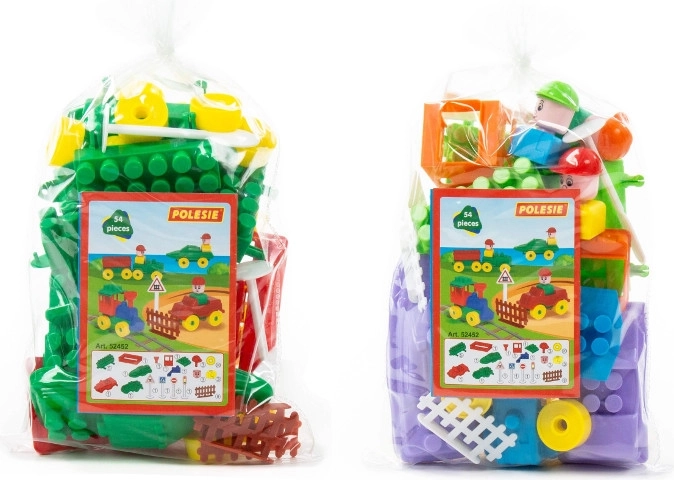 jeu de construction Petit Voyageur 54 pièces