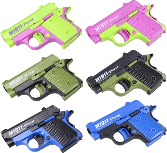 Pistolet pour enfant M1911 de 12 cm - 1 pièce