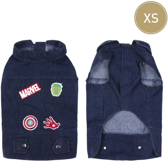 Vêtement en jean pour chien Marvel XS